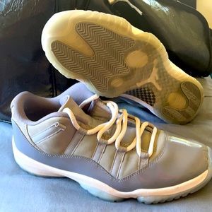 Cool Grey Jordan 11 lows